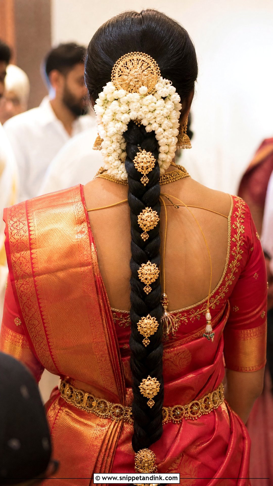 South Indian Bridal Braid - Snippet and Ink - 15 Braided Hairstyles for Indian Bride