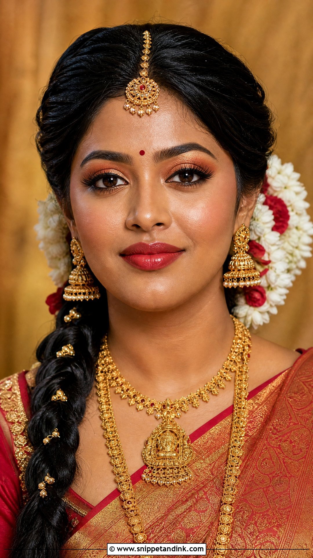 South Indian Bridal HD Makeup - Snippet and Ink - 25 Indian Bridal HD Makeup Looks