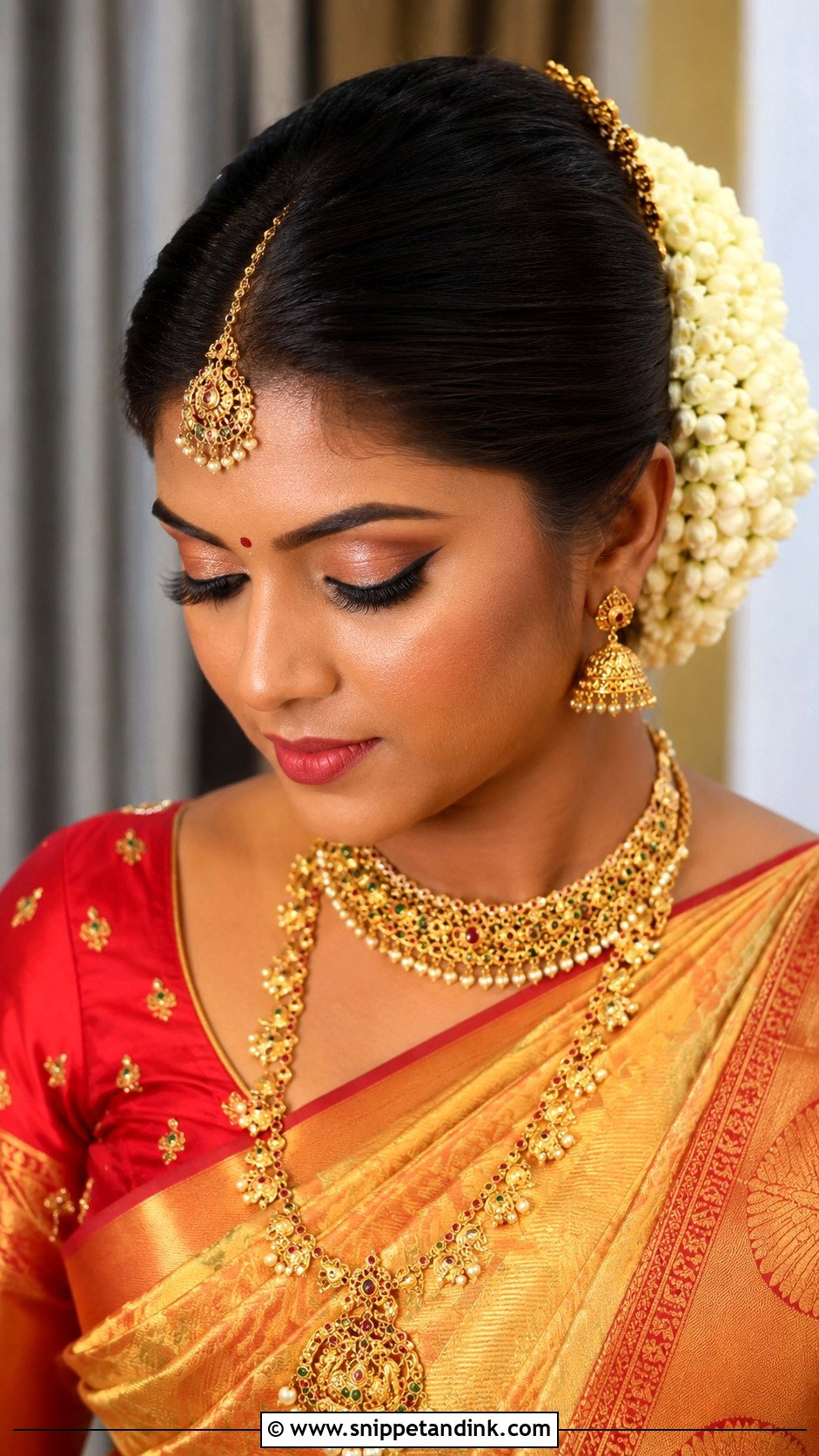 South Indian Bridal Juda Bun - Snippet and Ink - 15 Indian Bridal Juda Buns Hairstyle