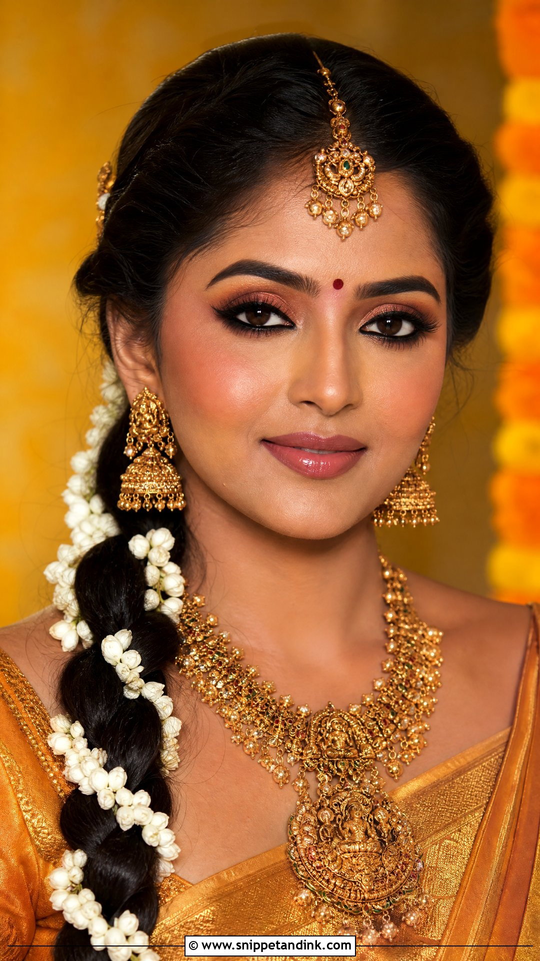 South Indian Bridal Makeup - Snippet and Ink - 20 Indian Bridal Makeup Looks
