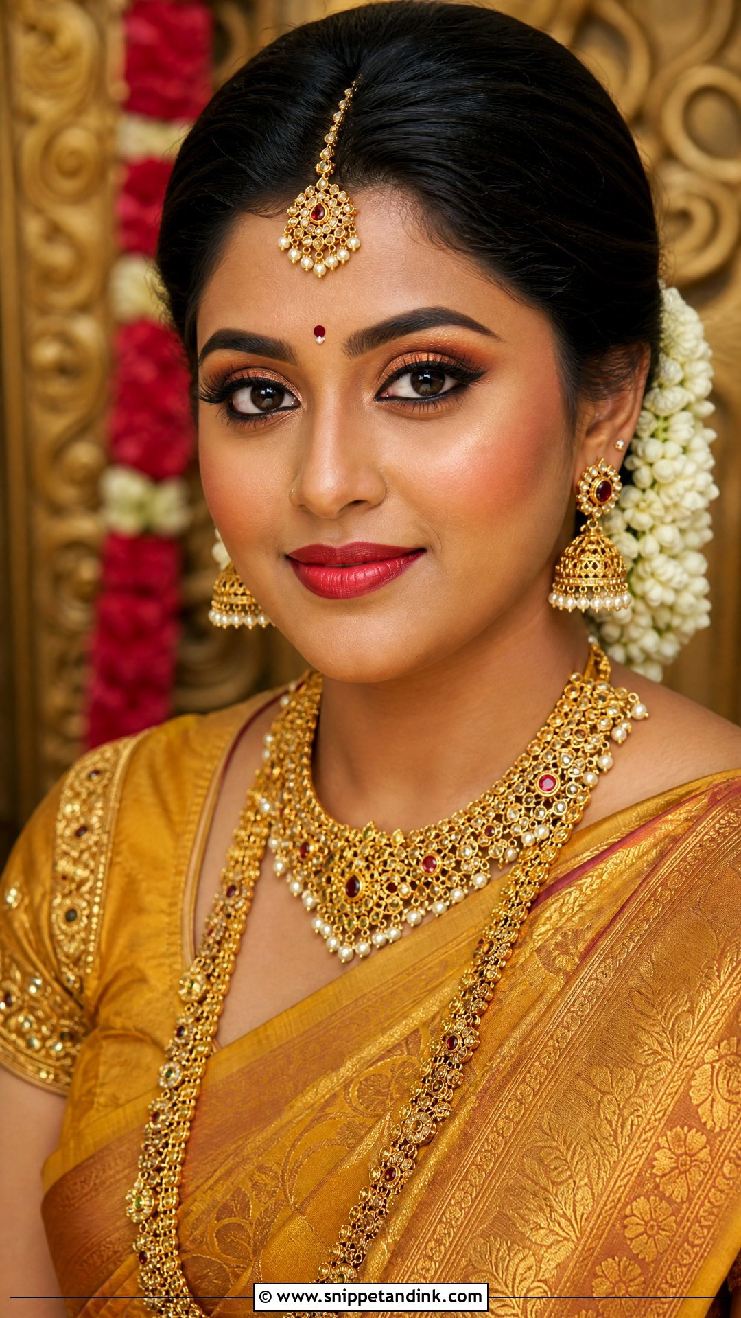 South Indian Bridal Makeup - Snippet and Ink - 30 Indian Bridal Makeup Ideas
