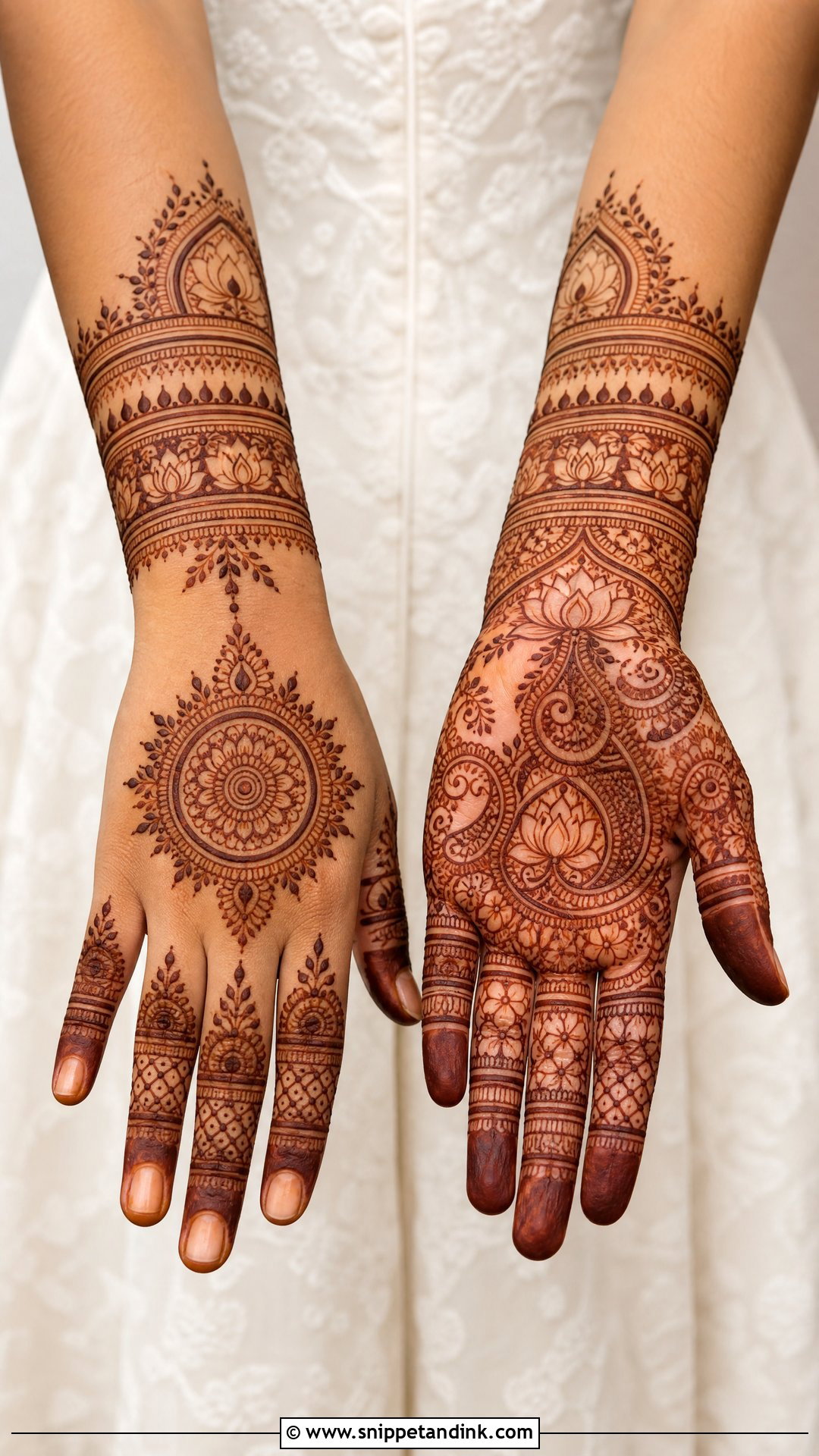 South Indian Bridal Mehndi Design - Snippet and Ink - 25 Bride Mehndi Designs Indian Weddings