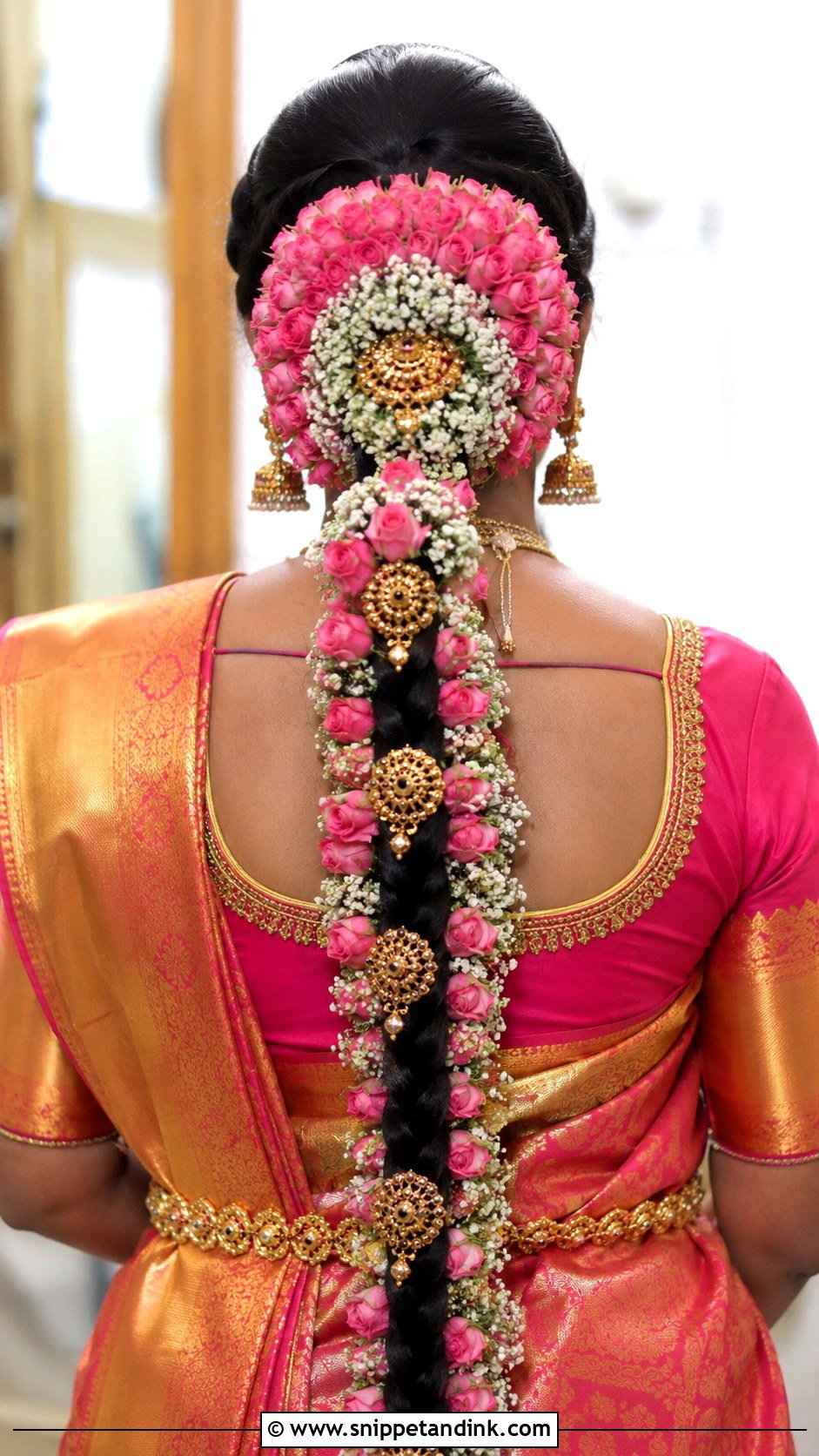 South Indian Bridal Poola Jada - Snippet and Ink - 15 Simple South Indian Bridal Hairstyles