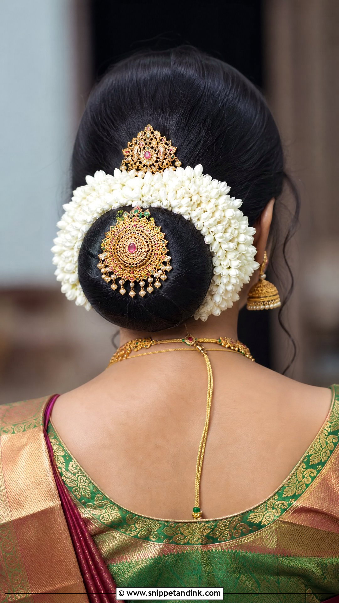 South Indian Temple Juda - Snippet and Ink - 20 Jura Hairstyle for Wedding Ideas