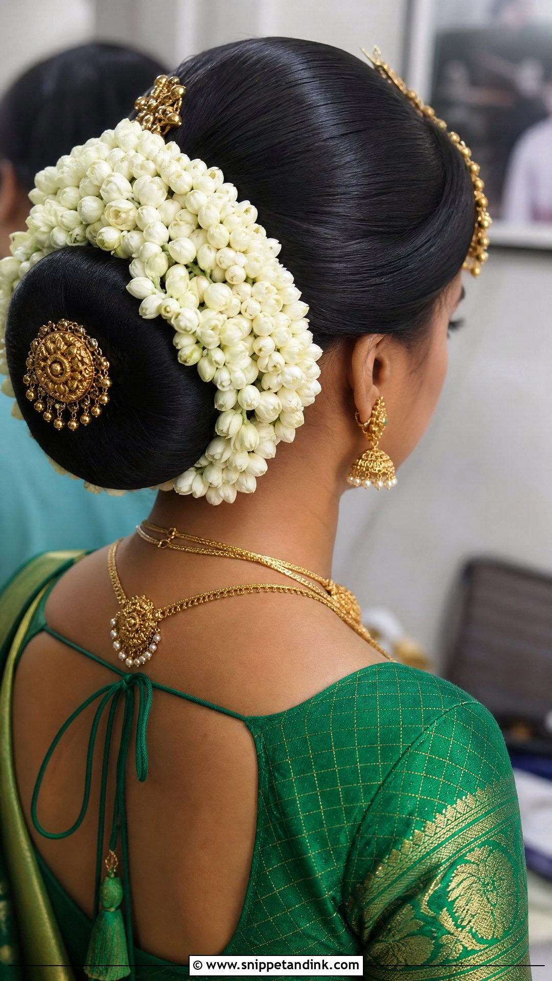 South Indian Wedding Juda - Snippet and Ink - 20 Wedding Juda Hairstyle Ideas