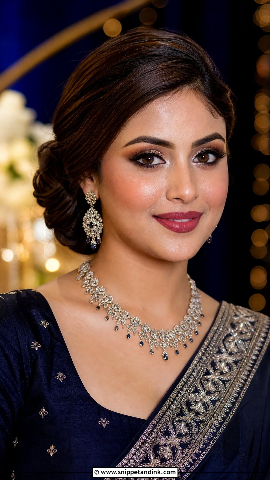 South Indian Wedding Makeup For Reception - Snippet and Ink - 20 South Indian Wedding Makeup Ideas