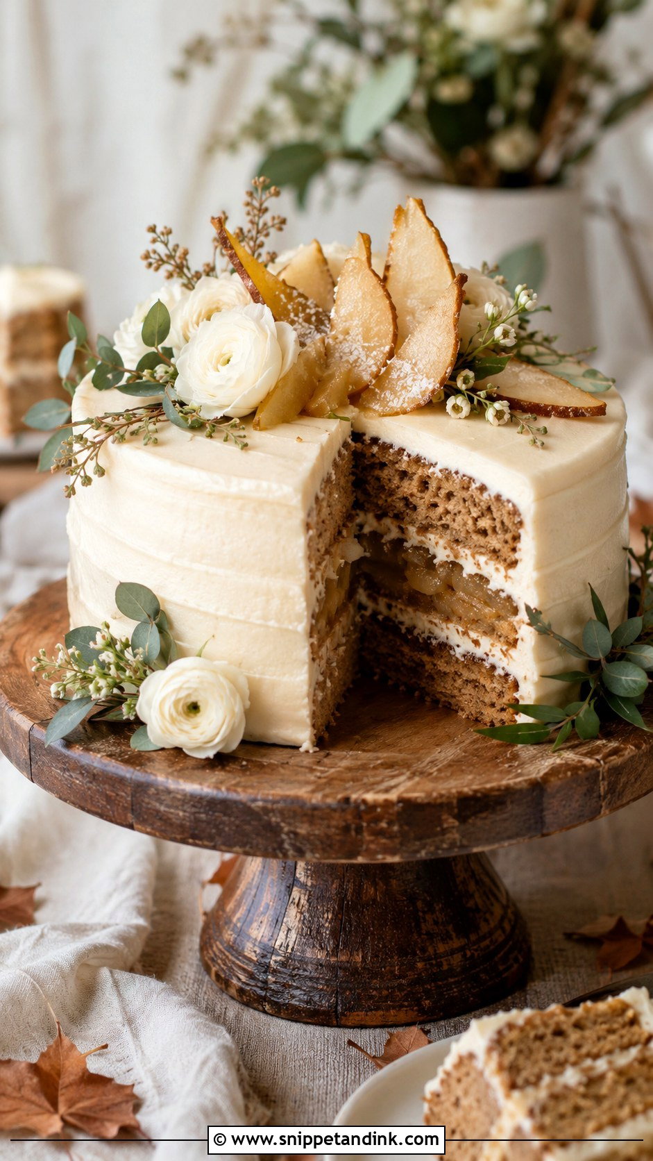 Spice Pear Wedding Cake Mix - Snippet and Ink - 20 Wedding Cake Mix Ideas