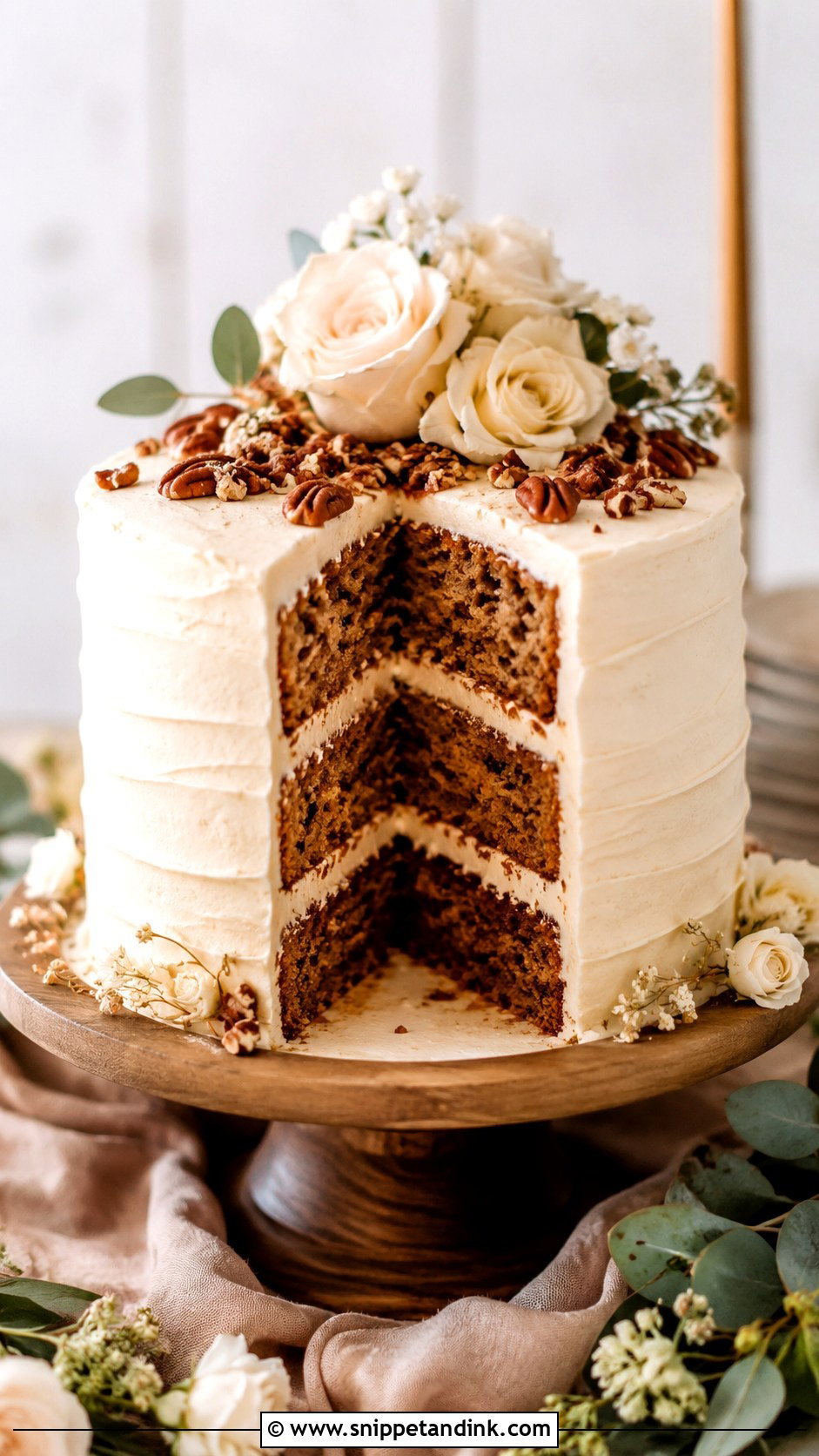 Spice Wedding Cake - Snippet and Ink - 20 Classic Wedding Cake Recipe