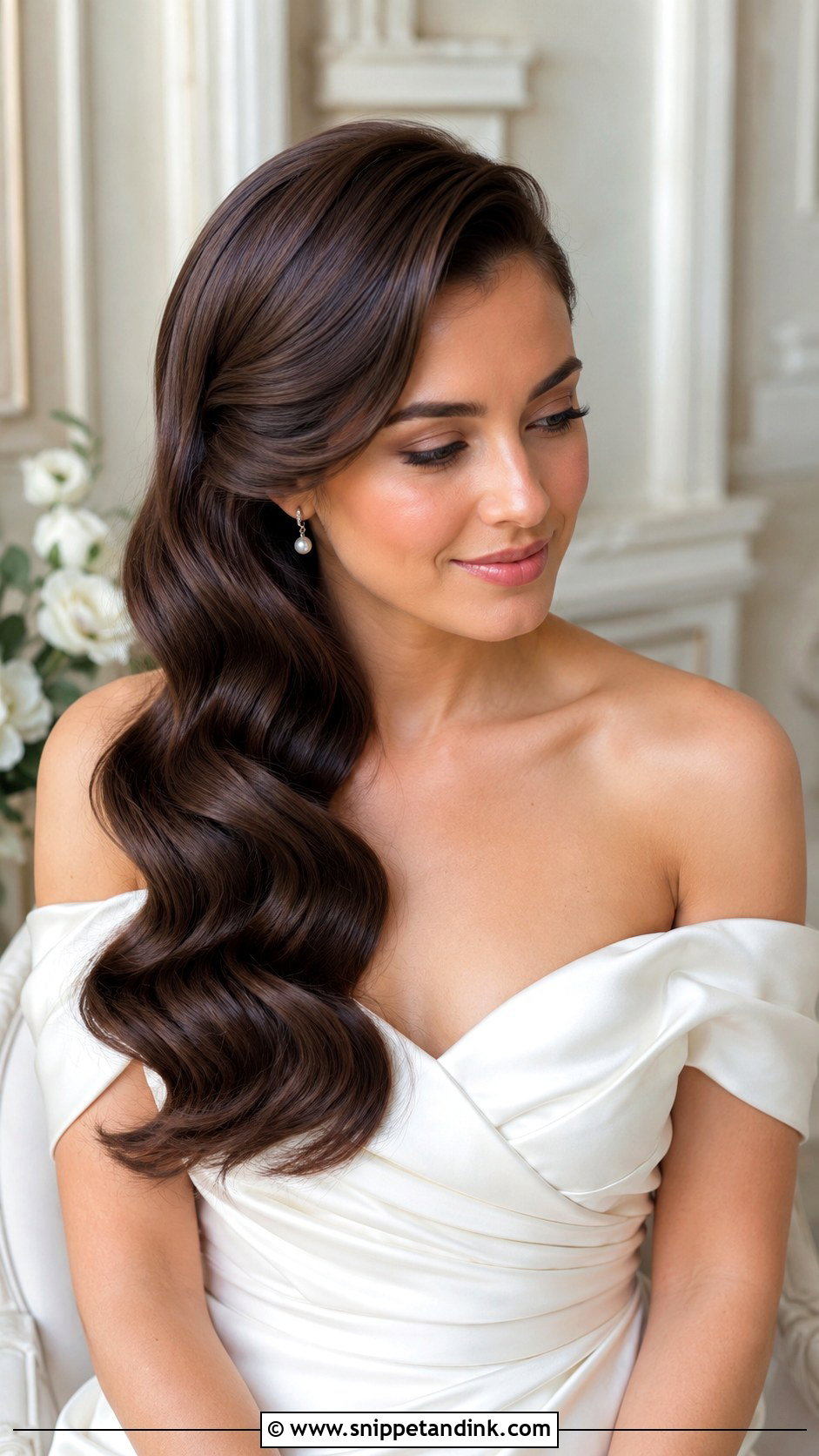 Spring Bridal Hollywood Waves - Snippet and Ink - 15 Spring Wedding Hairstyles Bride