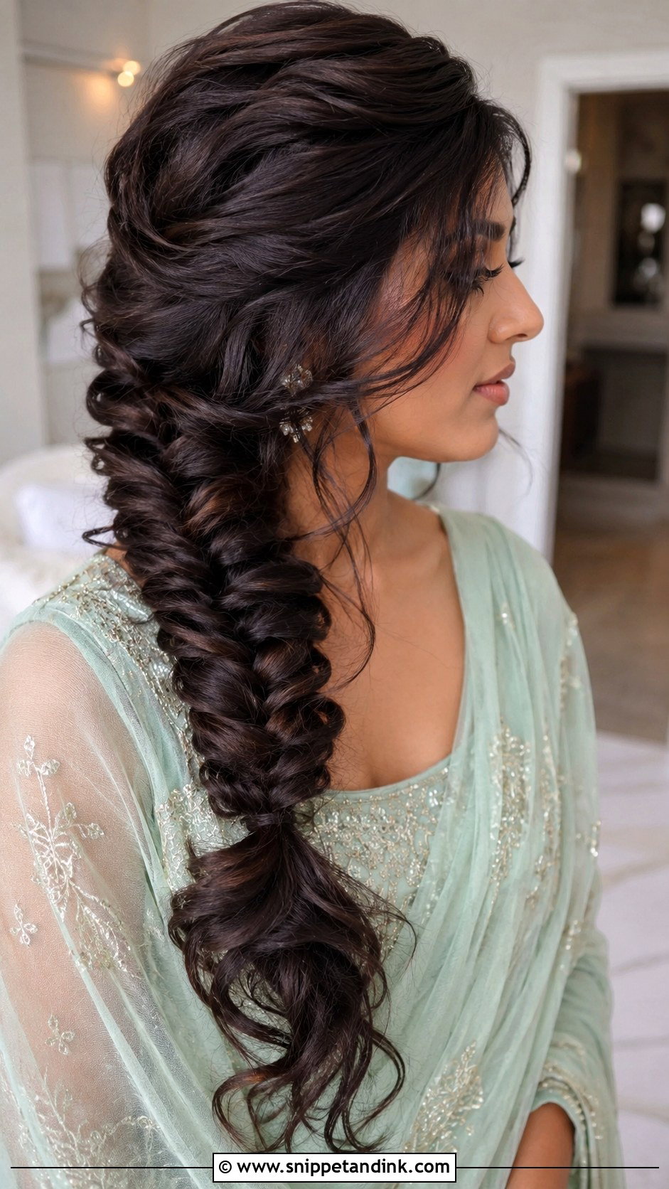 Spring Wedding Guest Fishtail Braid - Snippet and Ink - 15 Spring Wedding Guest Hairstyles