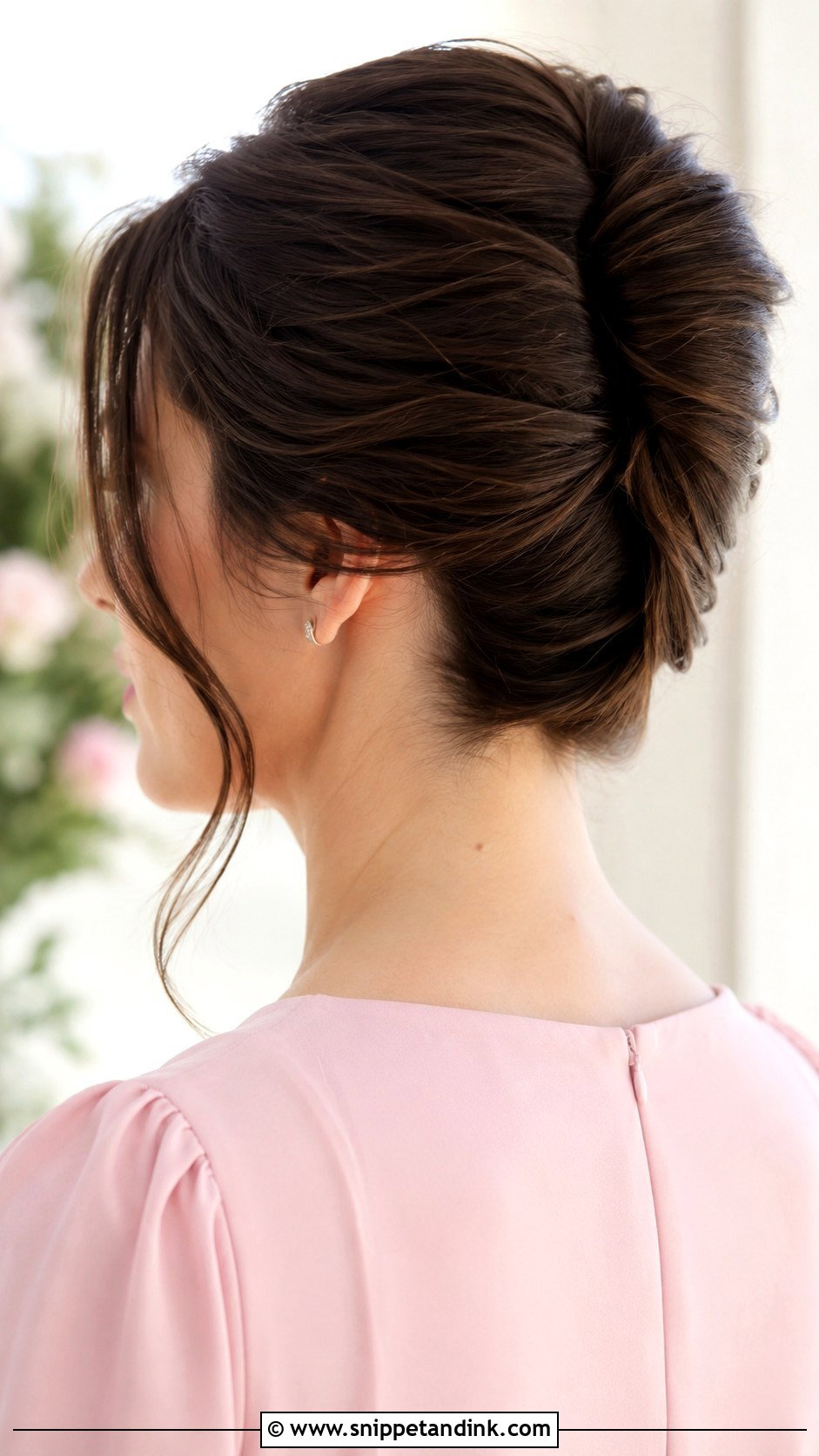 Spring Wedding Guest French Twist - Snippet and Ink - 15 Spring Wedding Guest Hairstyles