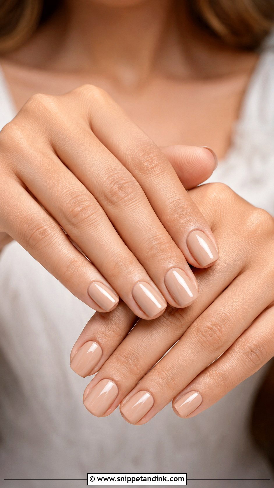 Spring Wedding Nude Nails - Snippet and Ink - 20 Spring Wedding Nails for Bride