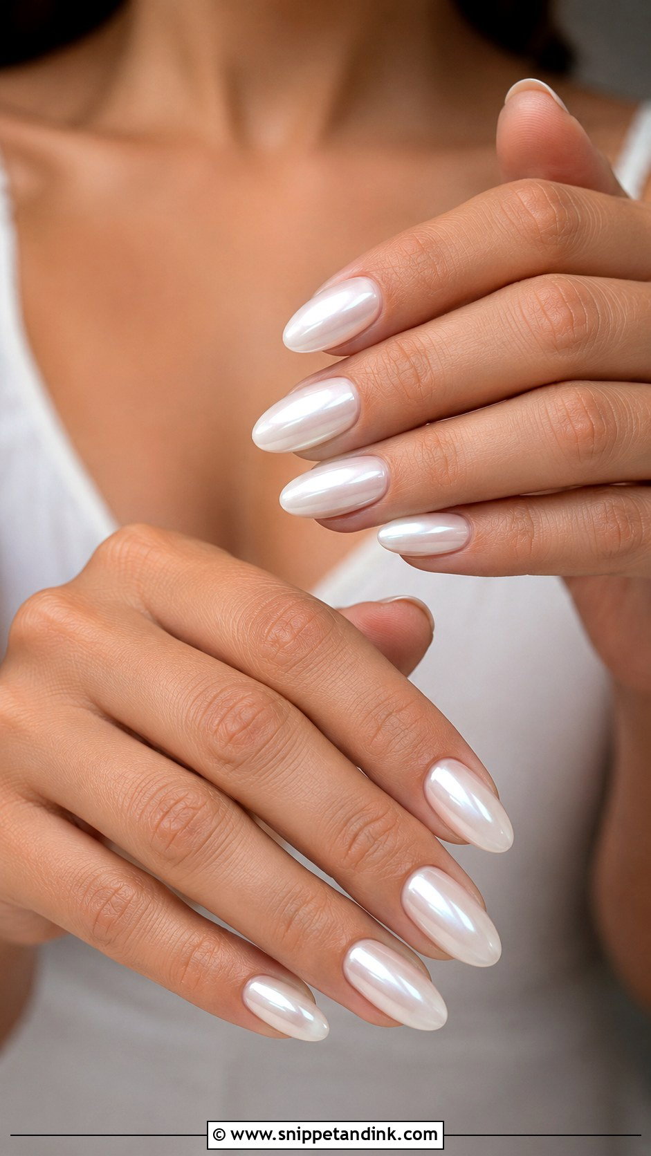 Spring Wedding Pastel French Nails - Snippet and Ink - 20 Spring Wedding Nails for Bride