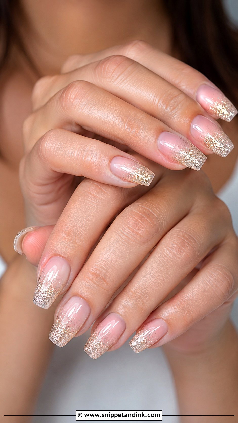 Spring Wedding White Chrome Nails - Snippet and Ink - 20 Spring Wedding Nails for Bride