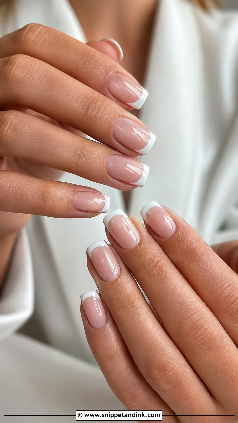 Square Acrylic Wedding Nails - Snippet and Ink - 20 Acrylic Wedding Day Nails for Bride