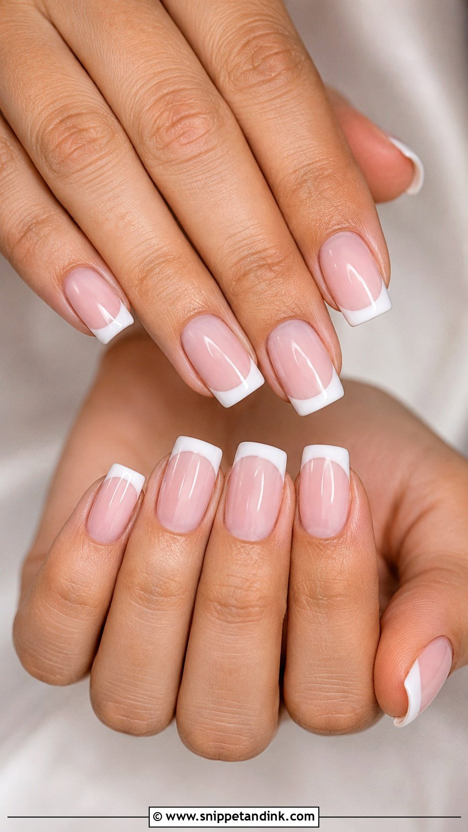 Square Acrylic Wedding Nails - Snippet and Ink - 20 Acrylic Nails for Wedding