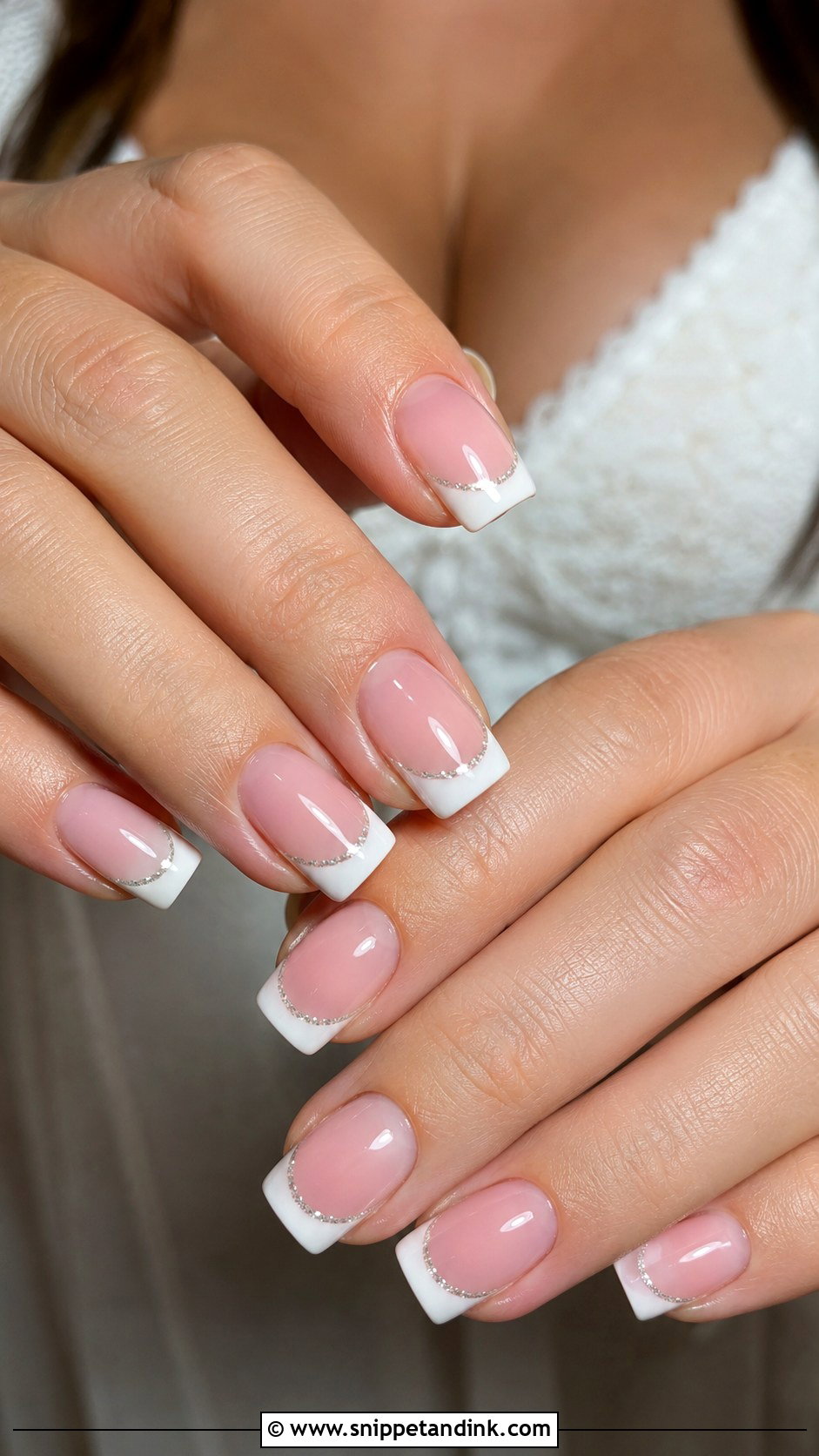 Square Bachelorette Nails For Bride - Snippet and Ink - 30 Bachelorette Nails the Bride
