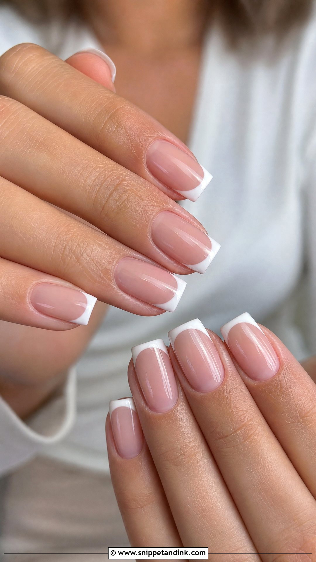 Square Bridal Gel Nails - Snippet and Ink - 25 Bridal Gel Nails
