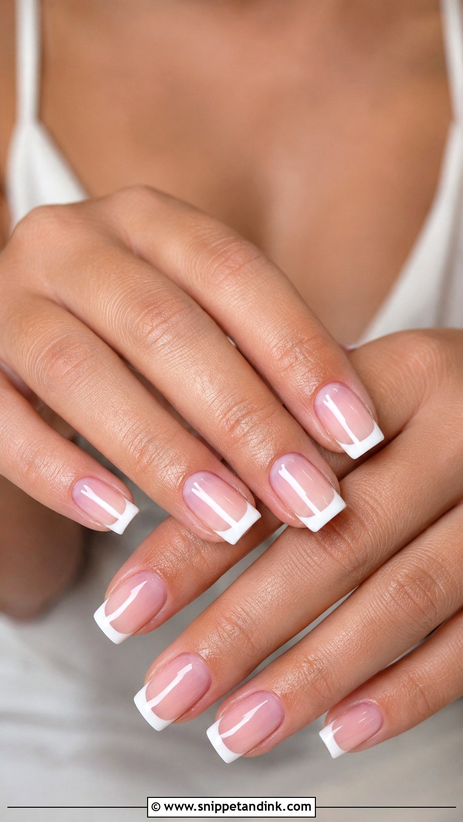 Square Bridal Gel Nails - Snippet and Ink - 20 Bridal Gel Nails Wedding