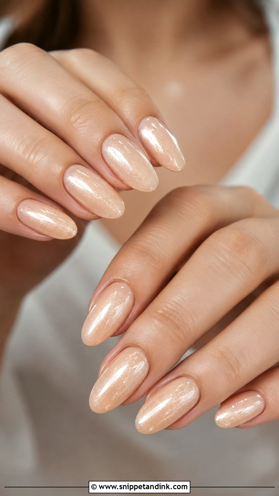 Square Bridal Nails - Snippet and Ink - 30 Bridal Nail Ideas