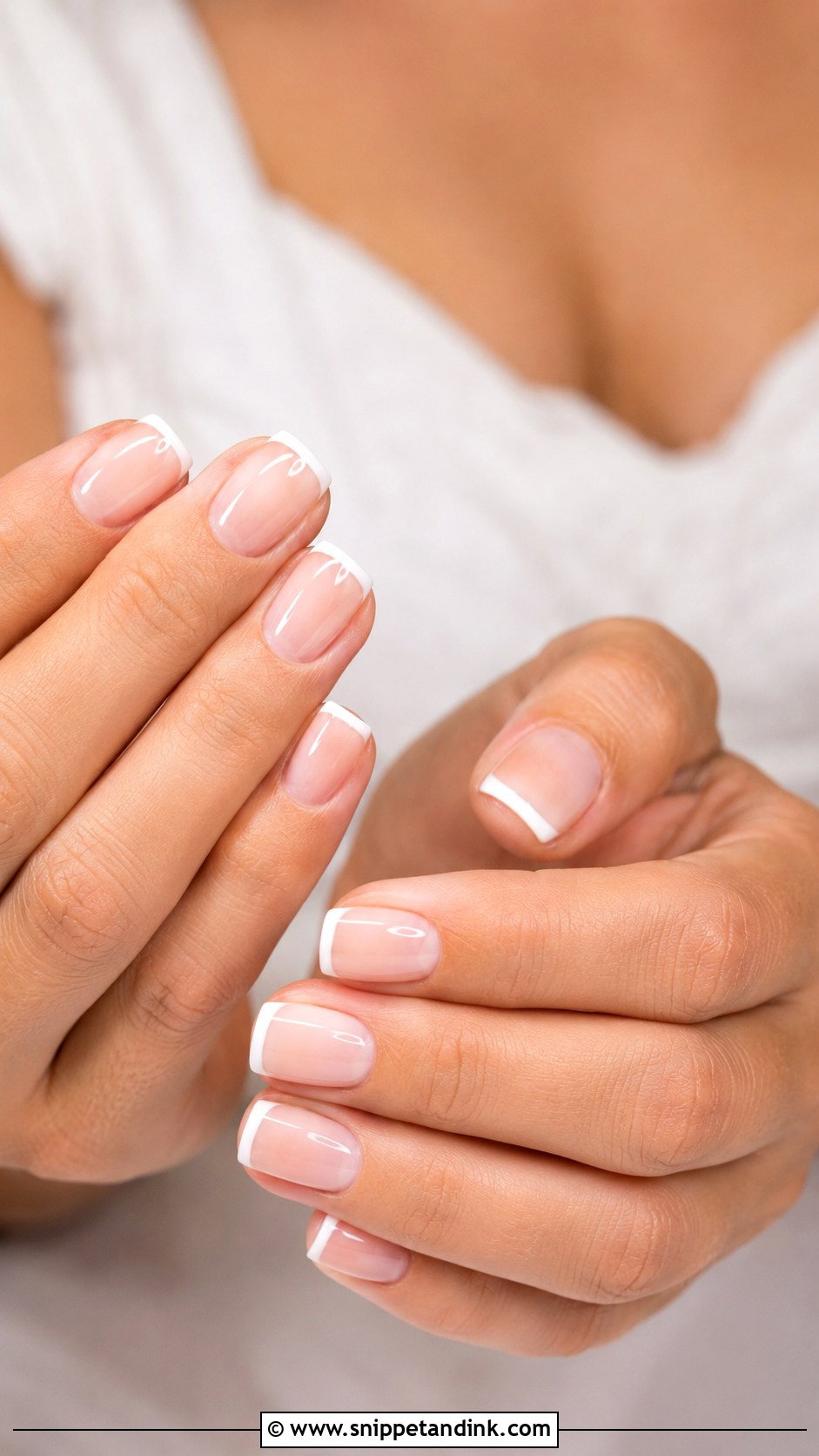 Square Bridal Nails - Snippet and Ink - 30 Elegant Bridal Nails