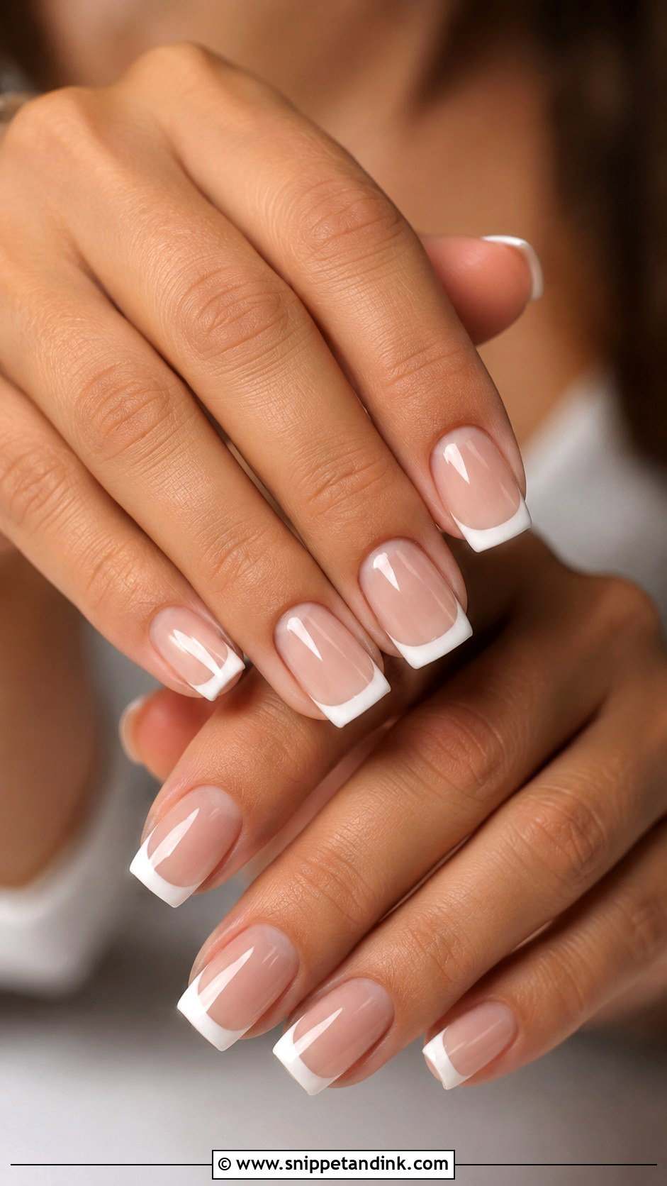 Square Bridal Nails - Snippet and Ink - 30 Simple Bridal Nails