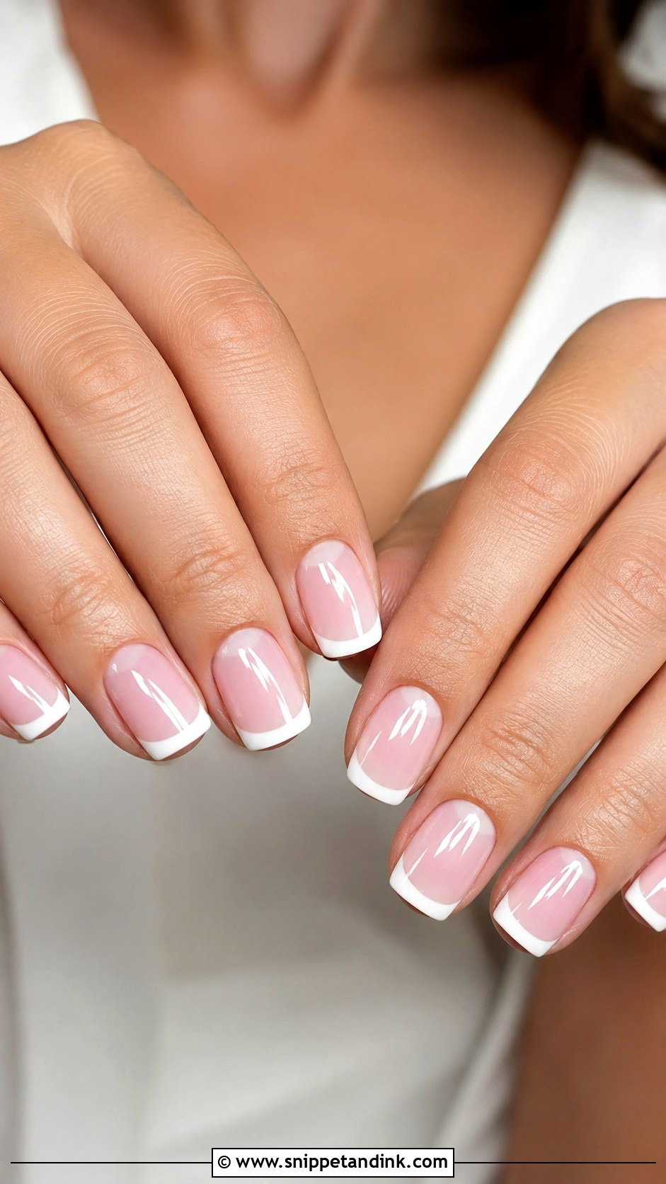 Square Bridal Nails - Snippet and Ink - 20 Bridal Wedding Nail Designs