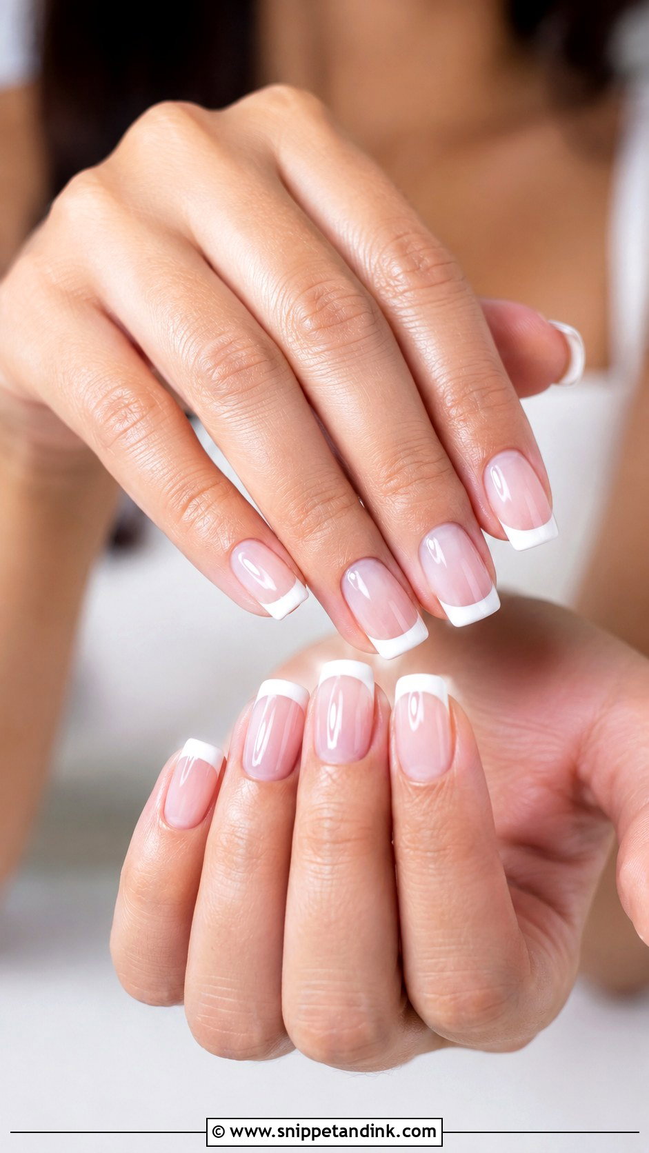 Square Bridal Nails - Snippet and Ink - 20 Cute Bridal Nails