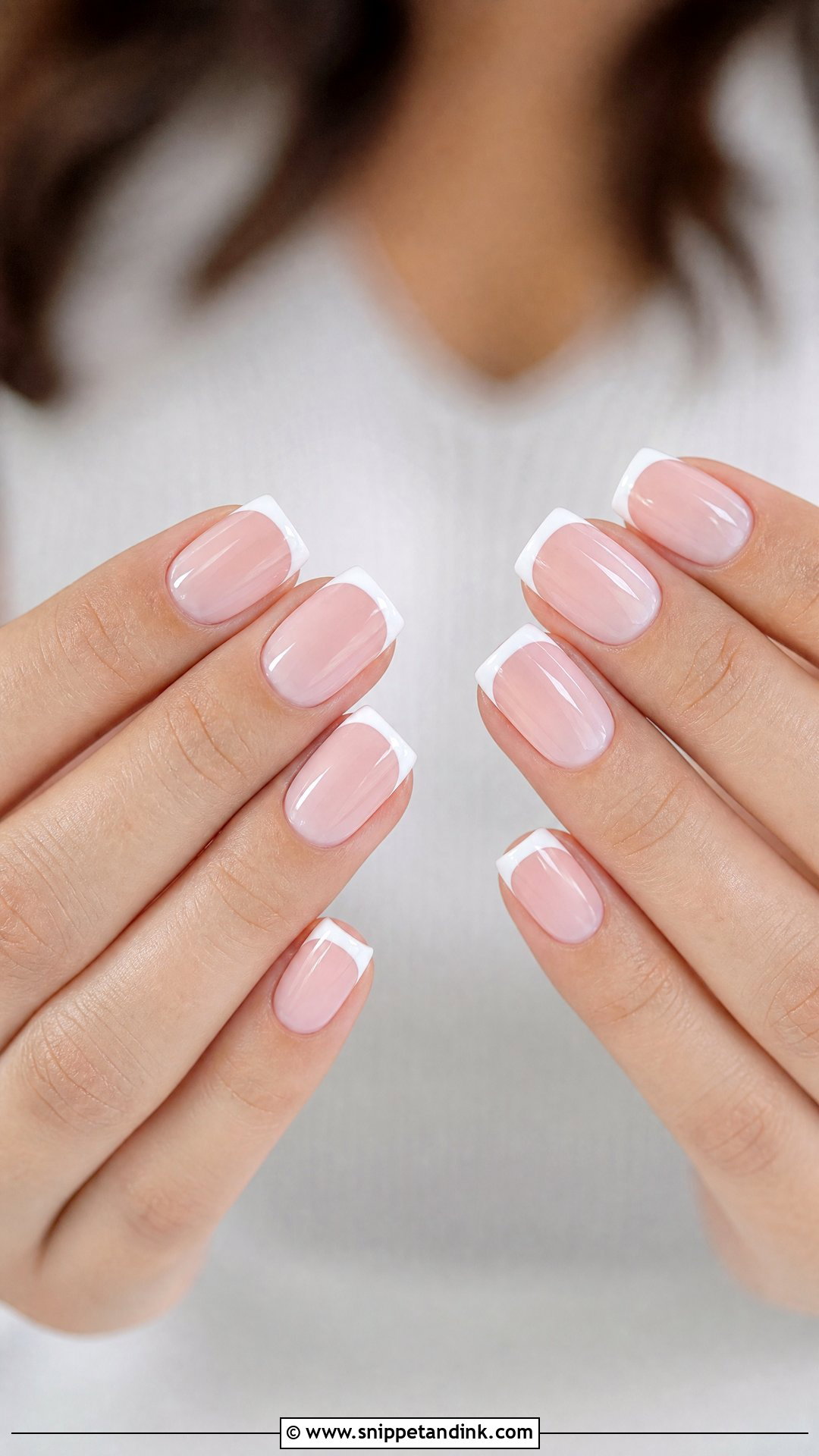 Square Bridal Nails - Snippet and Ink - 25 Bridal Nails Ideas