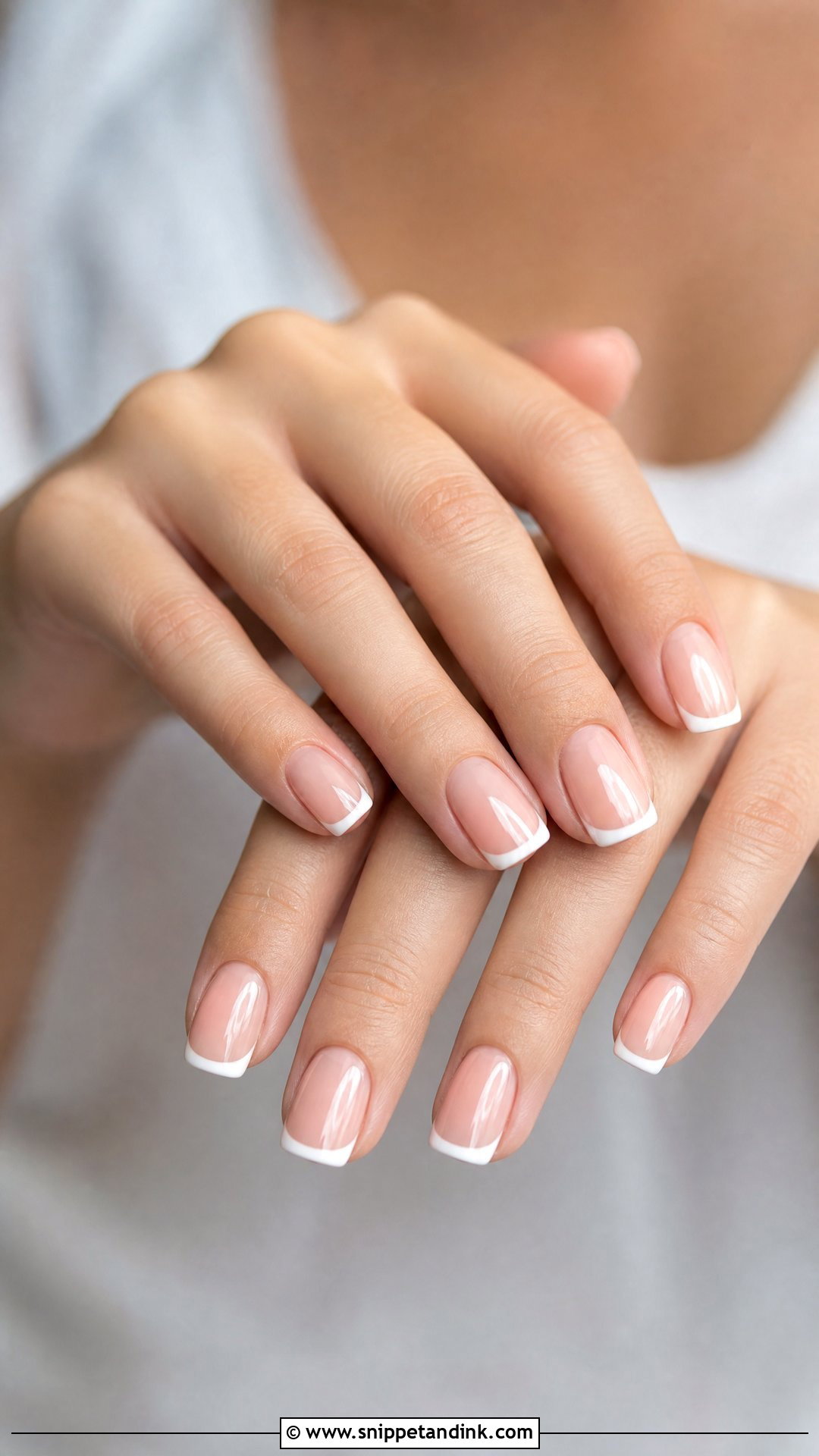 Square Bride Nails - Snippet and Ink - 25 Nail Bride Wedding Ideas