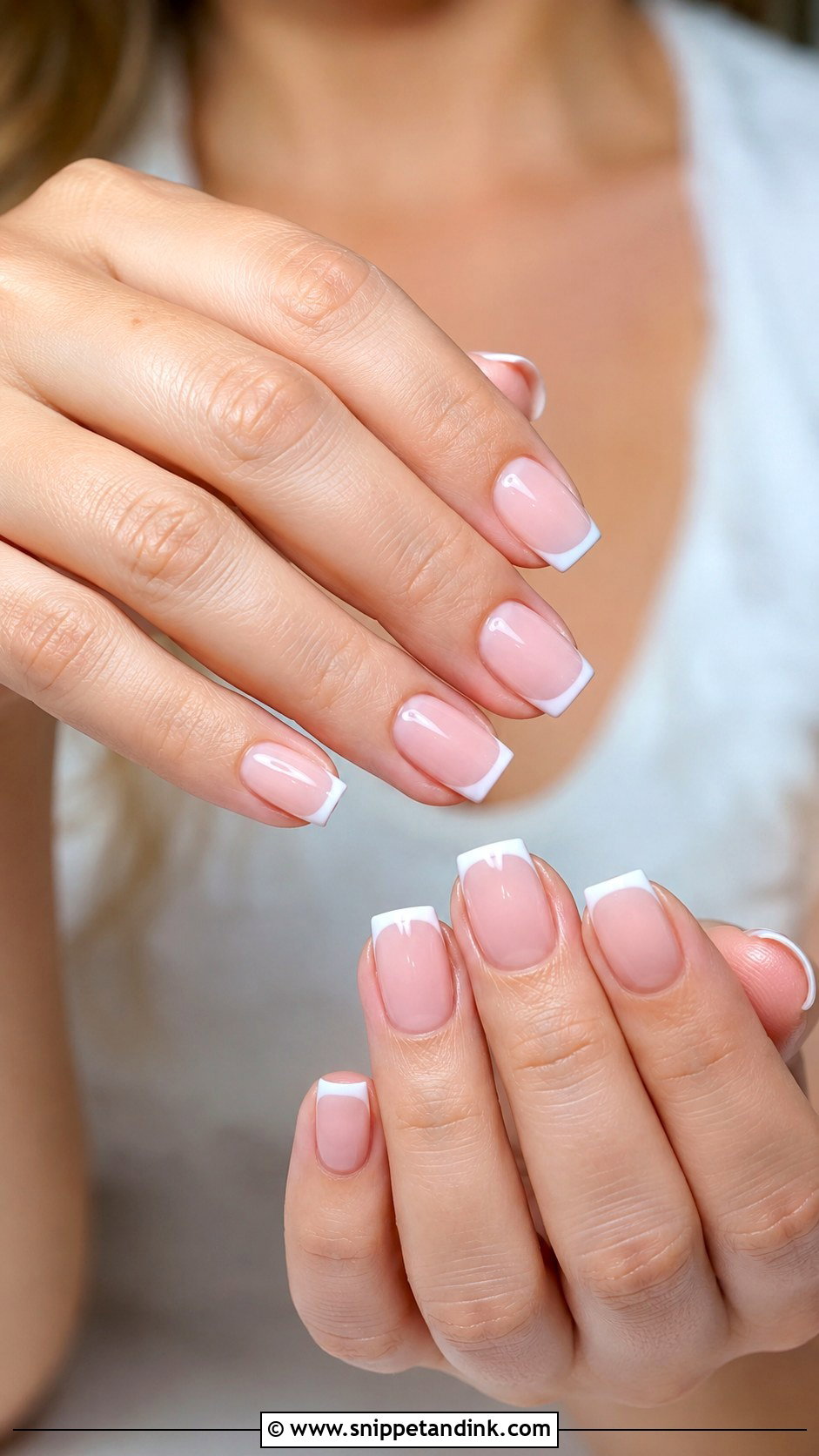 Square Bride Nails - Snippet and Ink - 20 Wedding Bride Nails Ideas