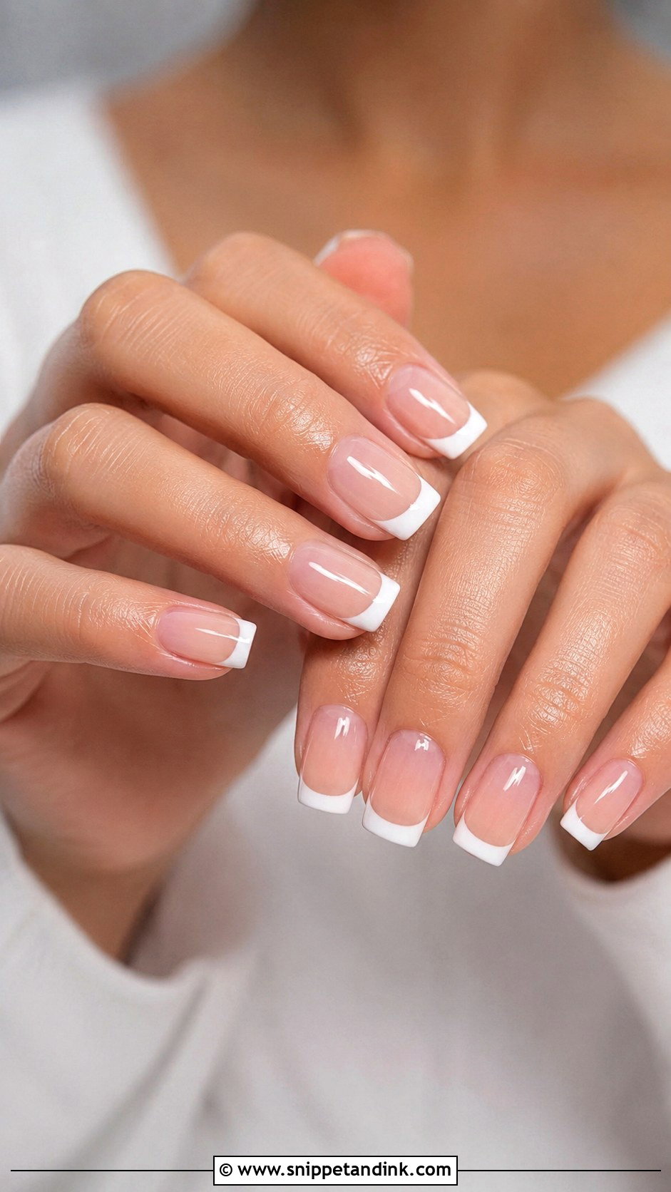 Square Gel Wedding Nails - Snippet and Ink - 20 Gel Nails for Wedding