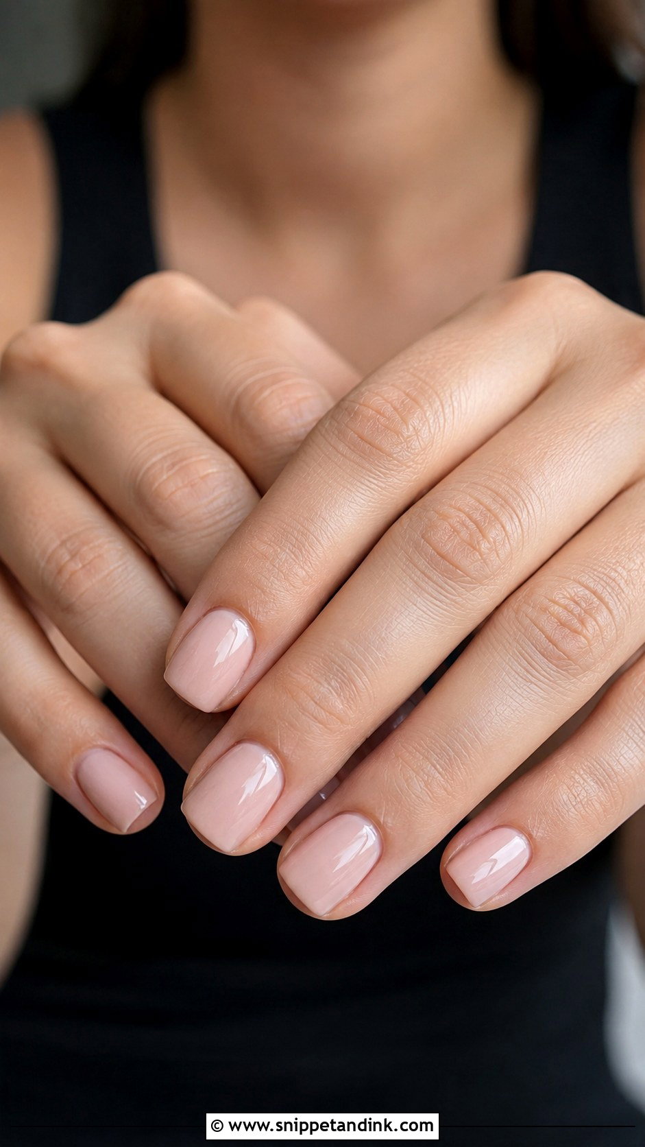 Square Natural Wedding Nails - Snippet and Ink - 20 Natural Nails for Wedding