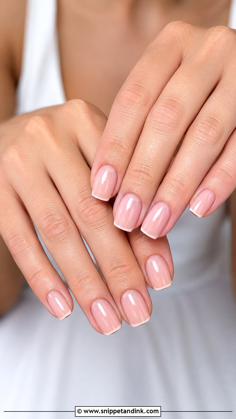 Square Neutral Wedding Nails - Snippet and Ink - 20 Neutral Nails for Wedding