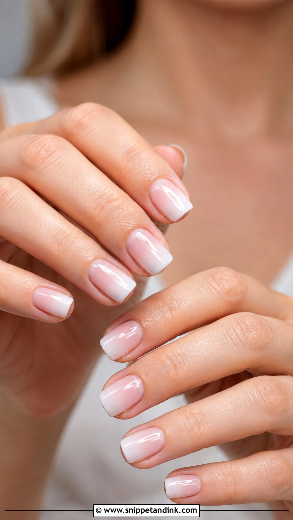 Square Ombre Wedding Nails - Snippet and Ink - 20 Ombre Nails for Wedding