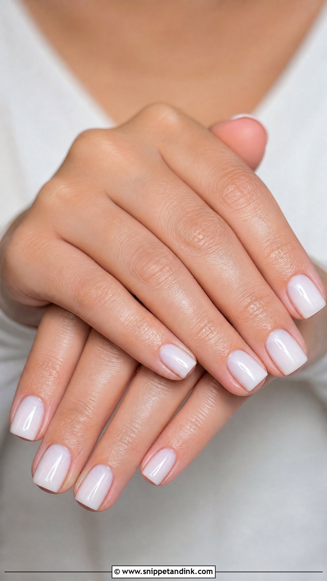 Square Short Bridal Nails - Snippet and Ink - 25 Short Bridal Nails
