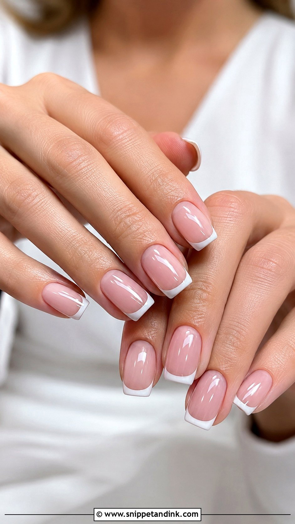Square Wedding Nails - Snippet and Ink - 20 Pretty Nails for Wedding