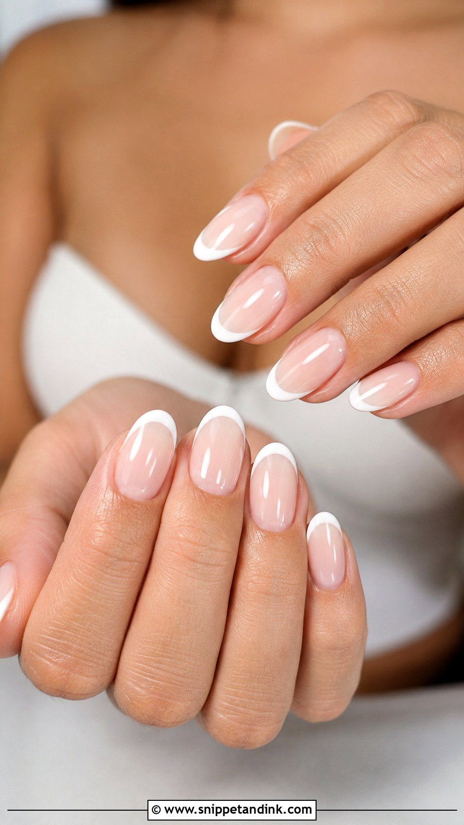 Square Wedding Nails - Snippet and Ink - 20 Simple Wedding Nail Ideas