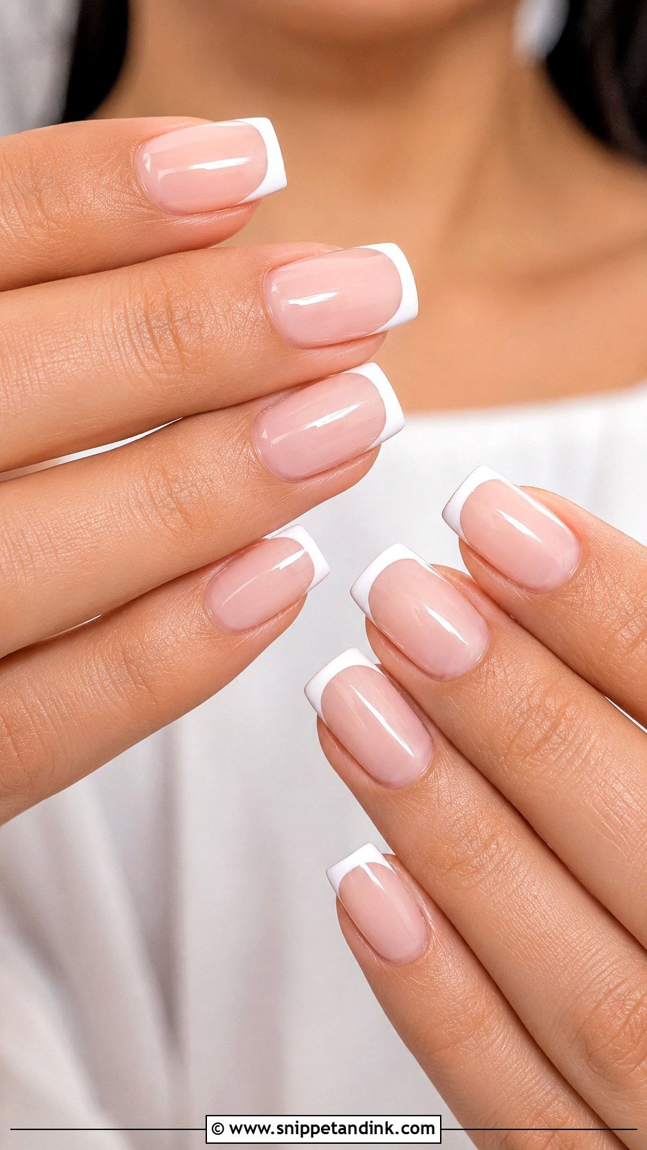 Square Wedding Nails - Snippet and Ink - 20 Wedding Nail Inspo Ideas