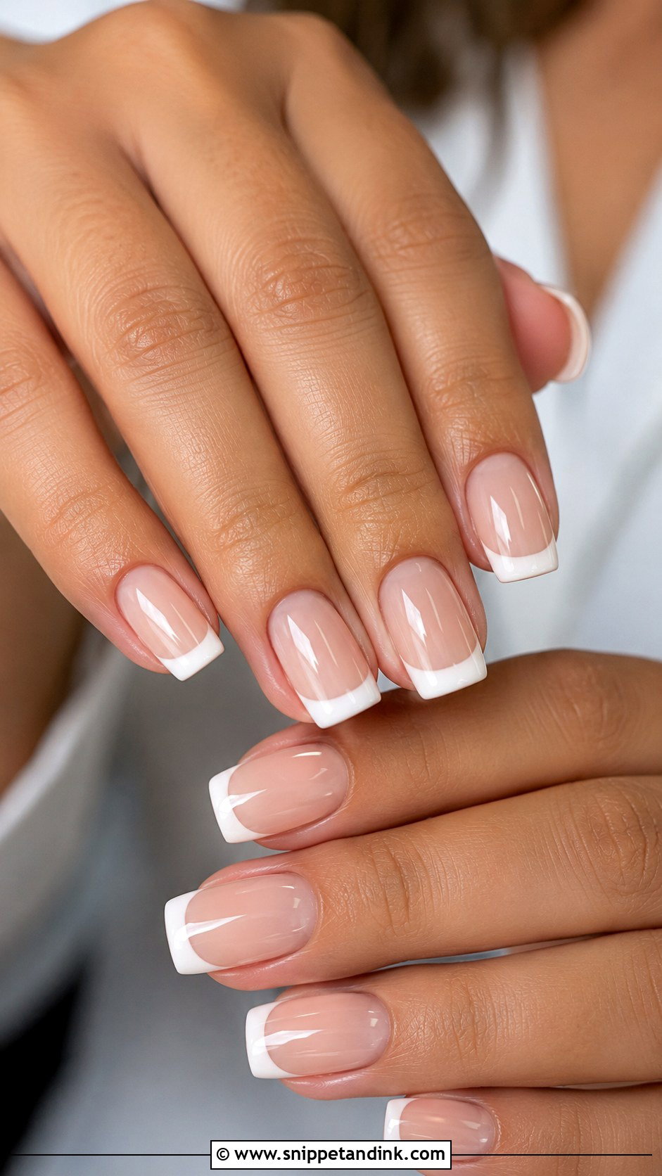 Square Wedding Nails - Snippet and Ink - 20 Wedding Nails Design the Bride