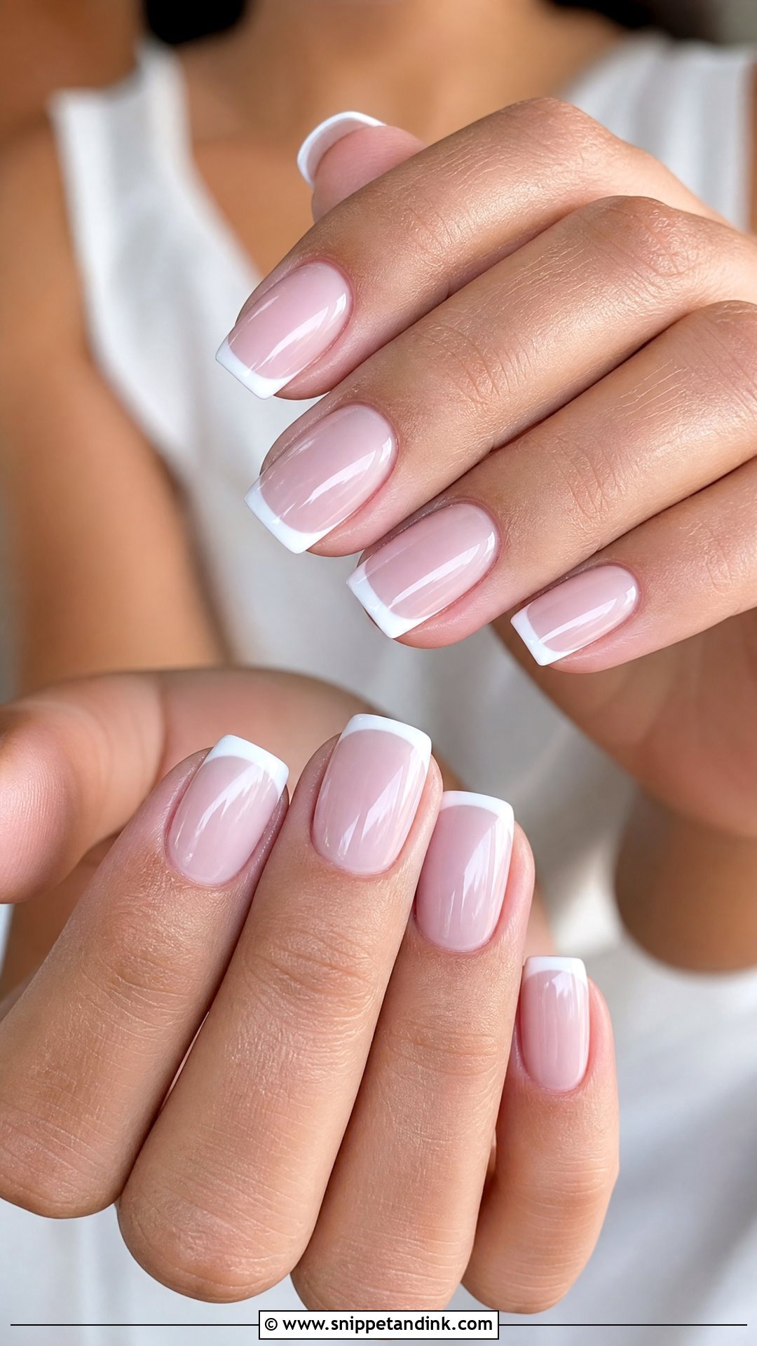 Square Wedding Nails - Snippet and Ink - 25 Elegant Wedding Nails
