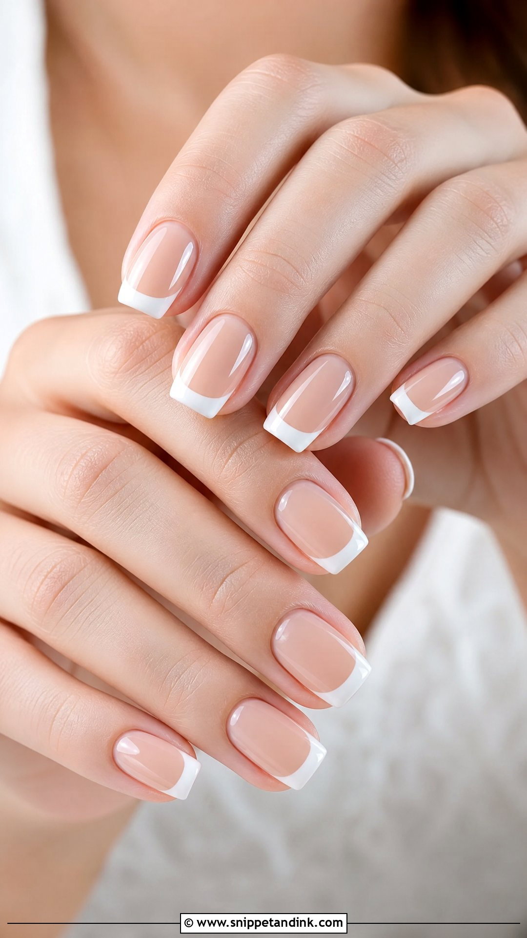 Square Wedding Nails - Snippet and Ink - 25 Nail Wedding for Bride Ideas