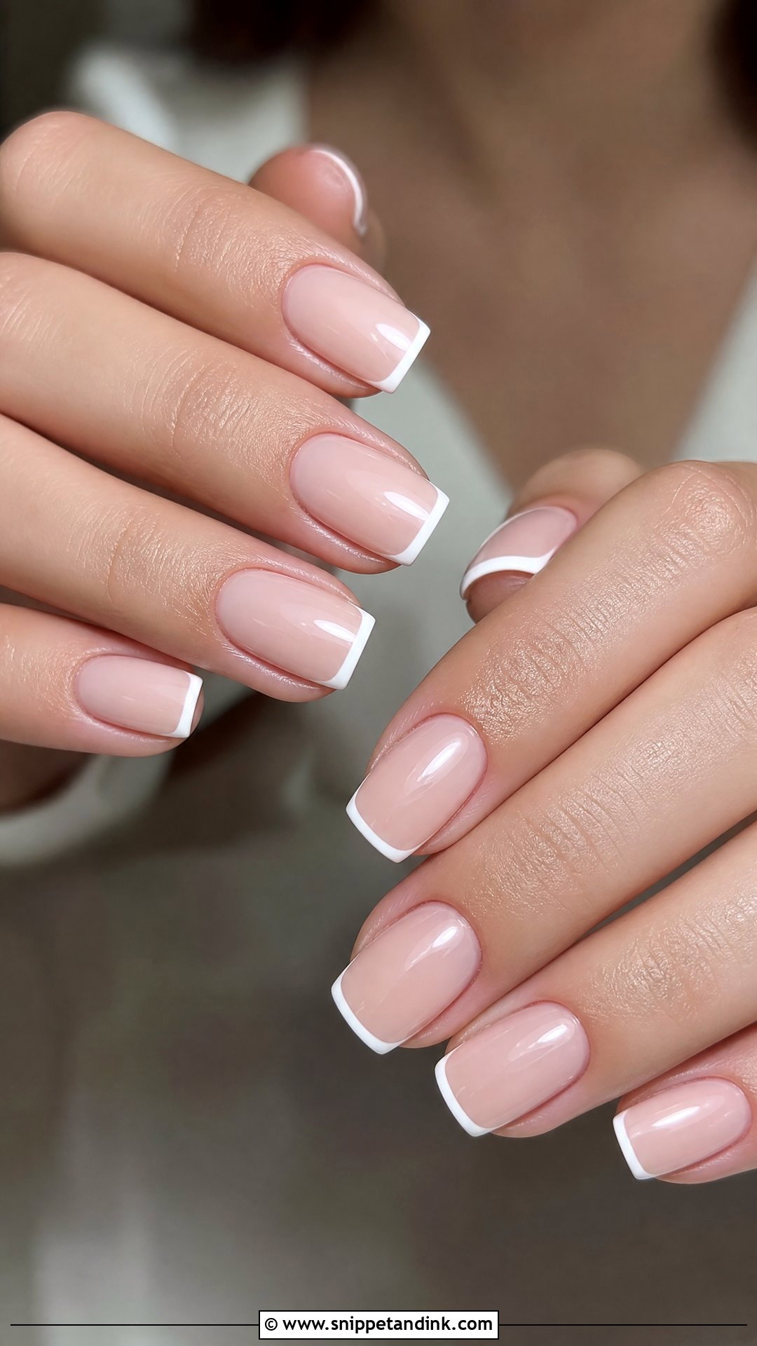 Square Wedding Nails - Snippet and Ink - 25 Trendy Wedding Nails