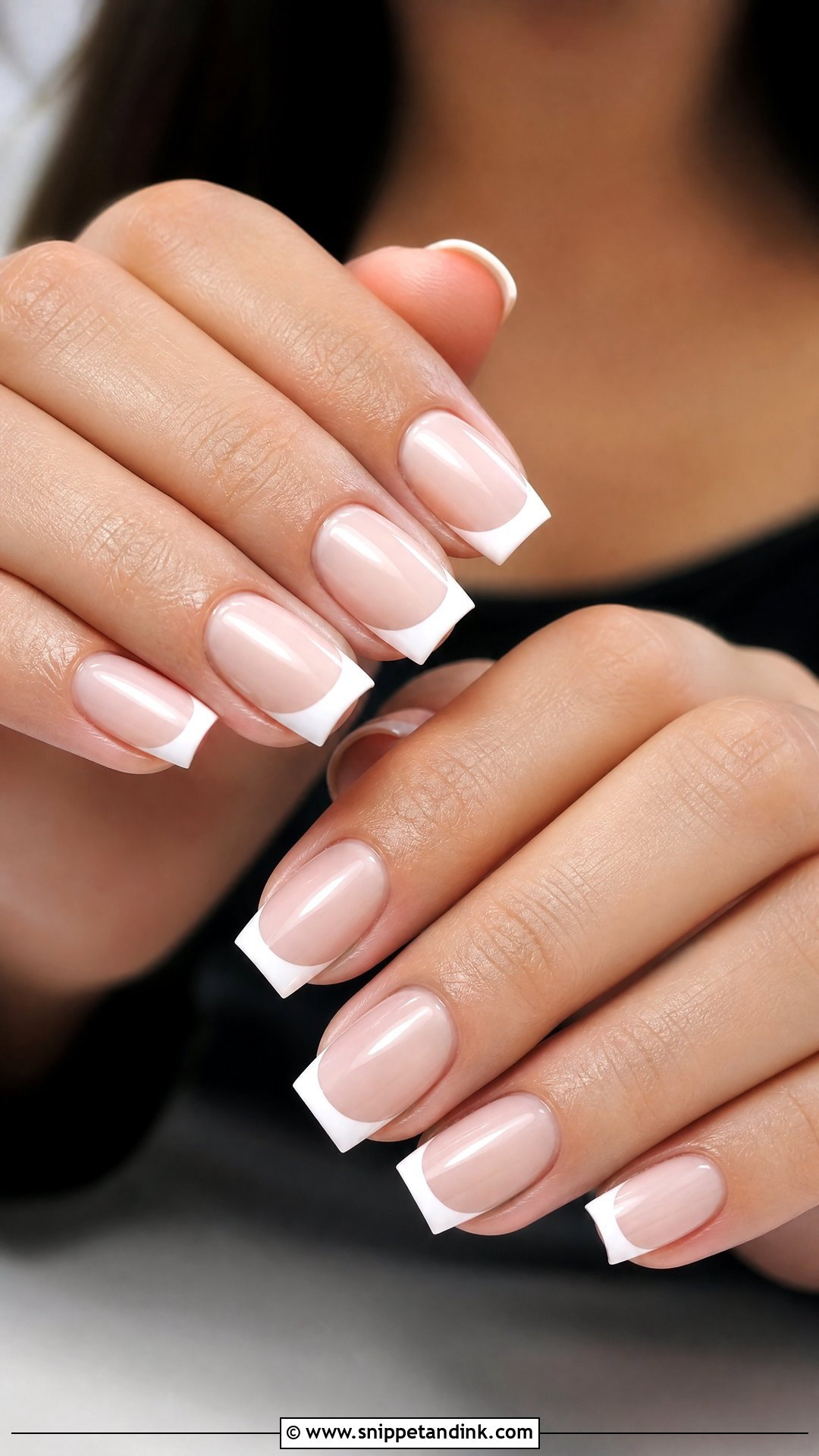Square Wedding Nails - Snippet and Ink - 25 Wedding Nail Ideas for the Bride