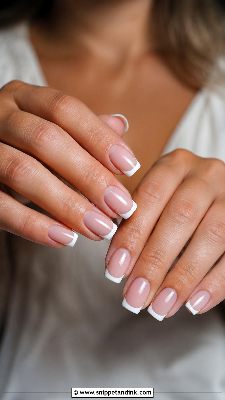 Square Wedding Nails - Snippet and Ink - 30 Best Wedding Nails Brides