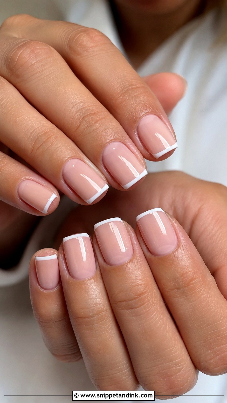 Square Wedding Nails - Snippet and Ink - 30 Simple Wedding Nails