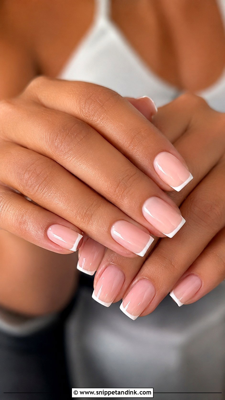 Square Wedding Nails - Snippet and Ink - 20 Modern Wedding Nails