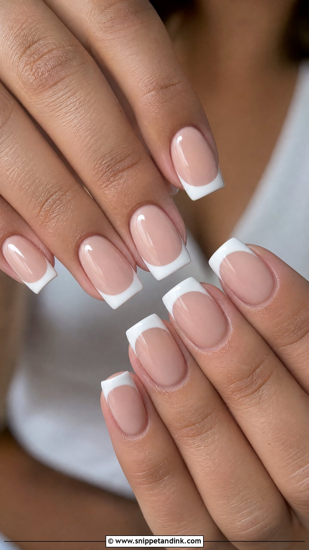 Square Wedding Nails - Snippet and Ink - 35 Nails for Wedding