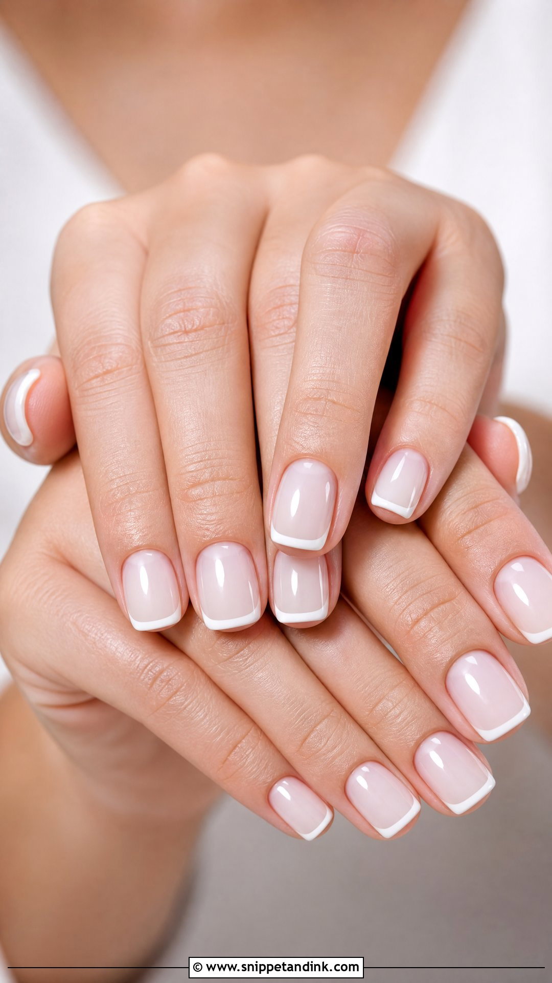 Square Wedding Nails - Snippet and Ink - 35 Wedding Day Nails