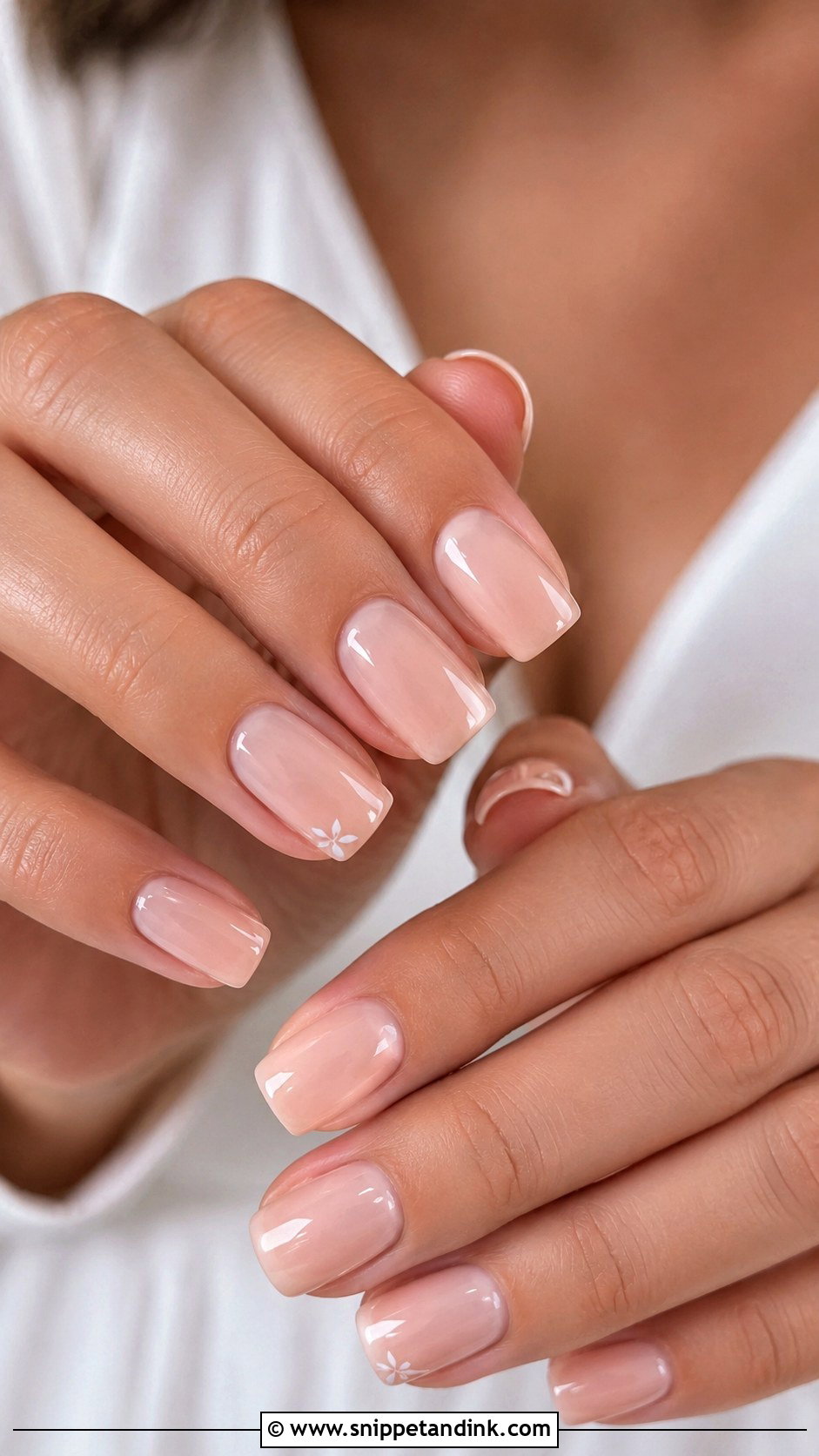 Square Wedding Nails And Toes - Snippet and Ink - 20 Wedding Nails and Toes